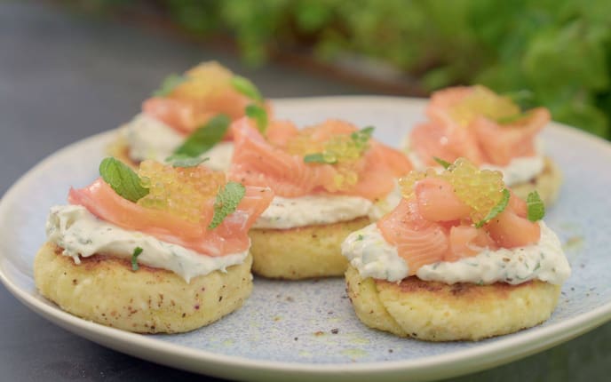 Kärntner Topfenreinkalan, Dry Aged Lachsforelle, Paula Bründl