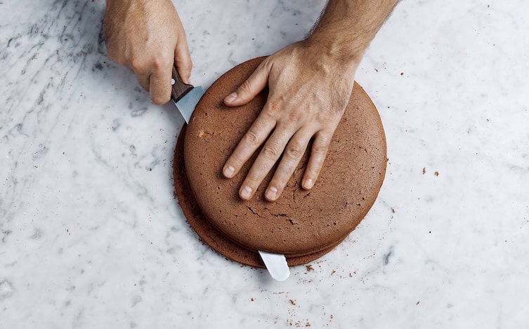 Schwarzwälder Kirschtorte, Biskuitboden, Biskuit, Kirsch-Torte, Biskuitteig