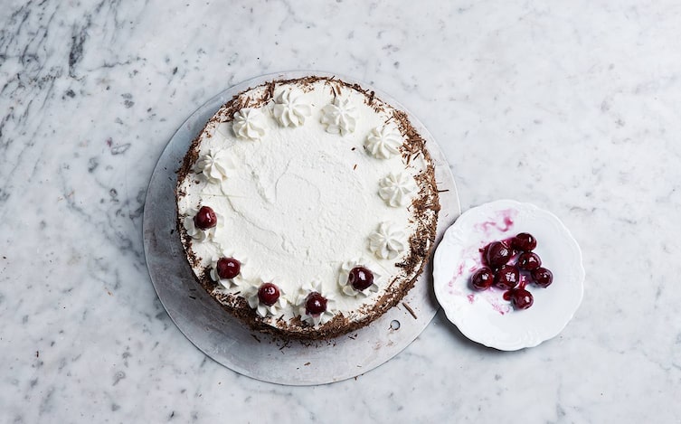 Schwarzwälder Kirschtorte, Torte, Biskuittorte, Weichseln, Kirsch-Torte